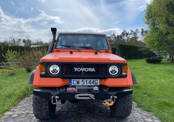 Toyota Land Cruiser cena 45000 przebieg: 275876, rok produkcji 1987 z Włocławek małe 704